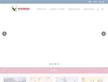 Tablet Screenshot of evoinos.com